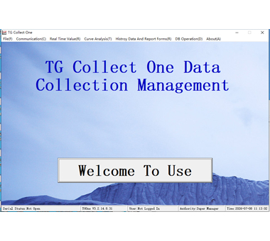 TG One Load Cell Data Acquisition Management Software