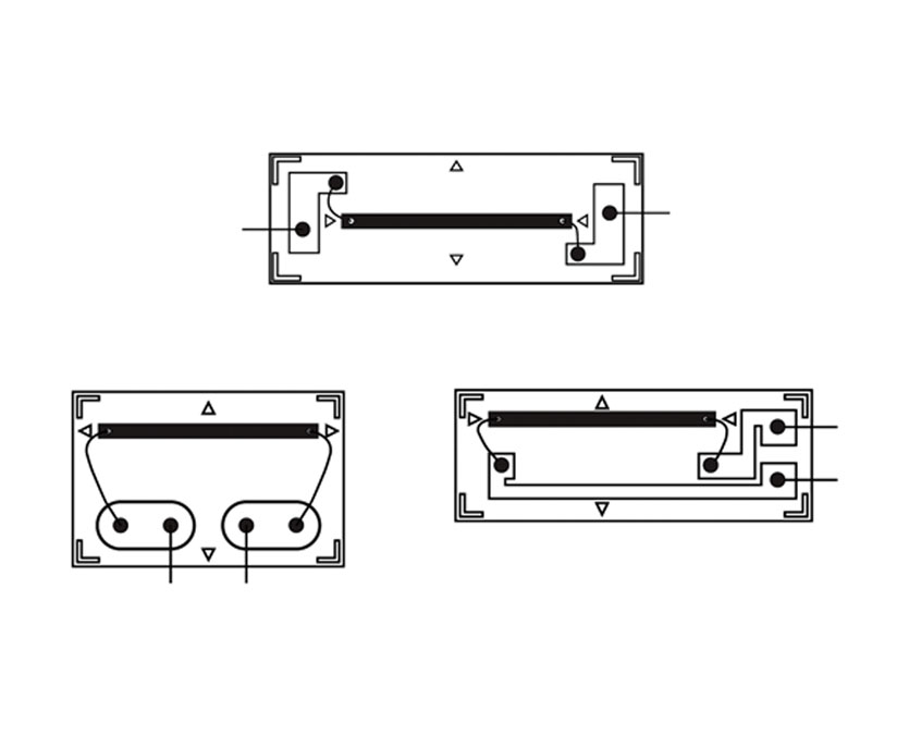 Three types of TP Semiconductor Strain Gauge